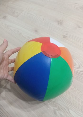 Renkli Şişme Plaj Topu - Görsel 3