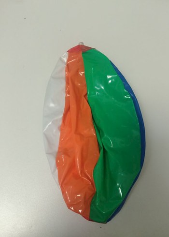 Renkli Şişme Plaj Topu - Görsel 2