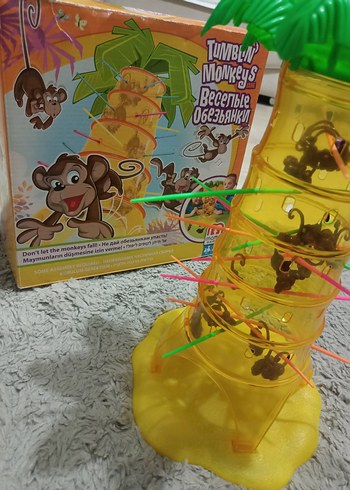 Renkli Eğitici Maymun Oyunu