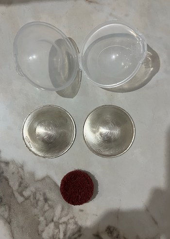 Gümüş Koruyucu Göğüs Kapakları - 999 Ayar - Görsel 4