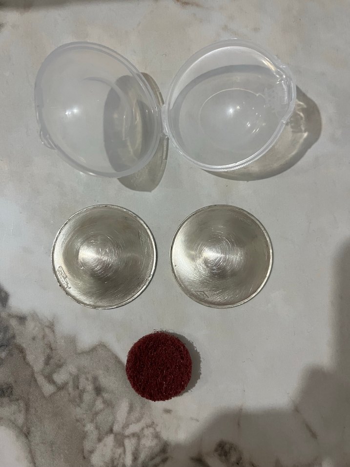 Gümüş Koruyucu Göğüs Kapakları - 999 Ayar - Görsel 4