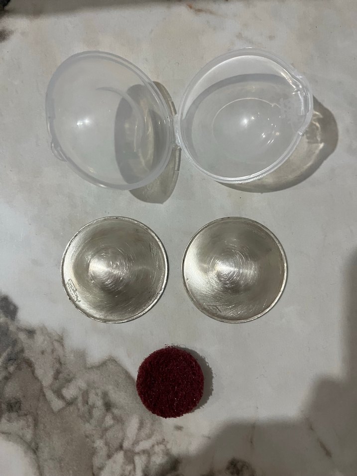 Gümüş Koruyucu Göğüs Kapakları - 999 Ayar - Görsel 5