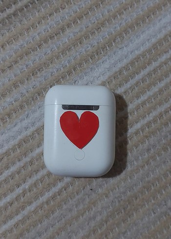 Beyaz Kablosuz Kulaklık, Bluetooth kulak içi kulaklık - Görsel 4