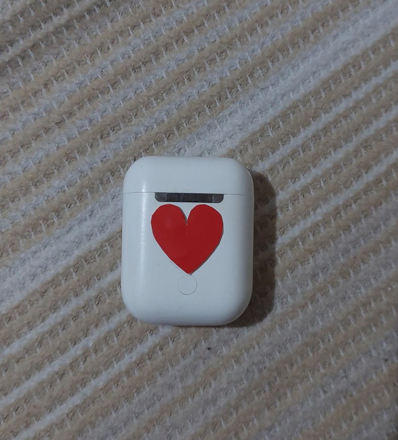 Beyaz Kablosuz Kulaklık, Bluetooth kulak içi kulaklık - Görsel 4