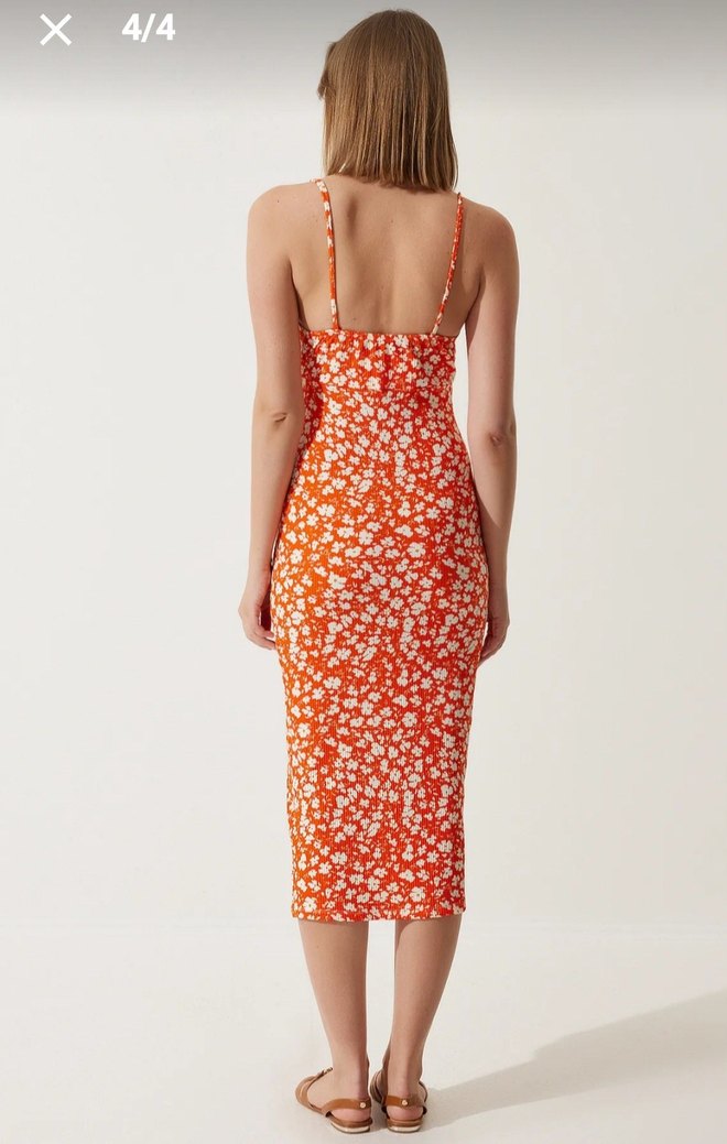 Çiçekli elbise - Görsel 5