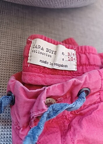 4 Yaş Beden Zara, GAP, H&M 3 adet şort