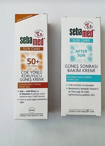 Sebamed sun 75 ml ve aftersun 100 ml