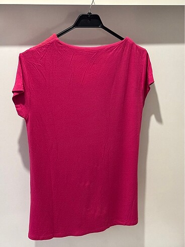 xl Beden Fuşya Penye Bluz/Tunik