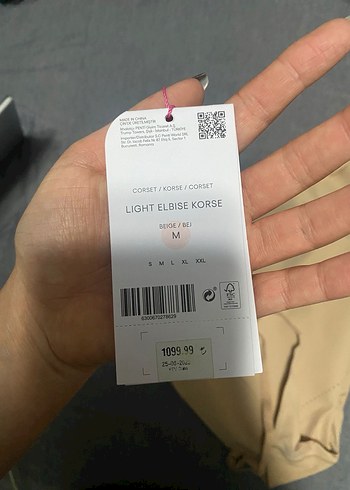 Bej Midi Hemşire Korsesi - Görsel 8