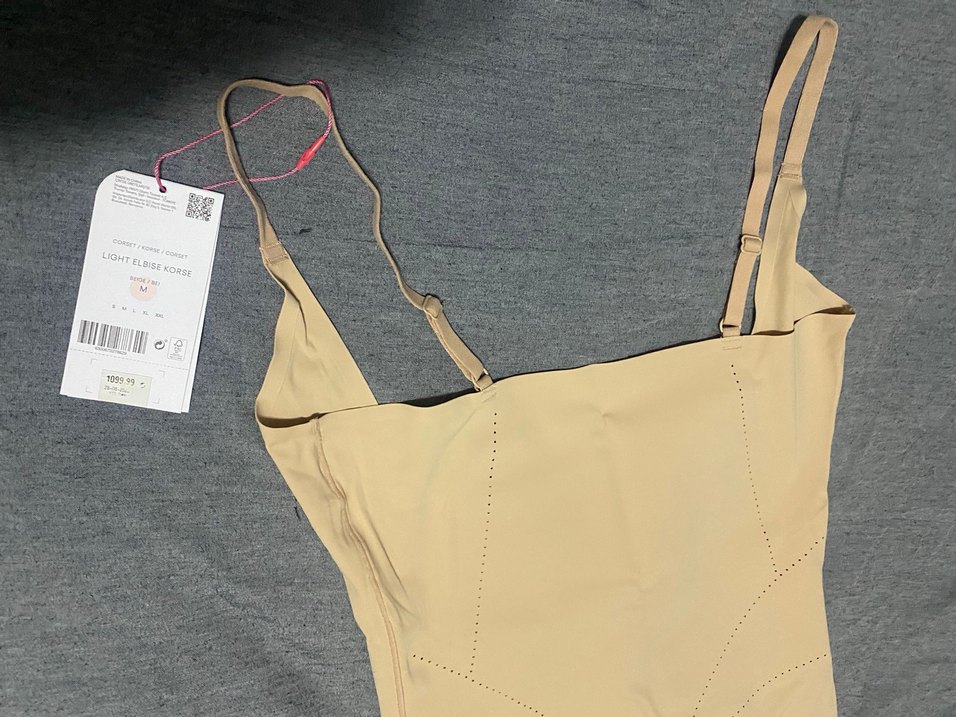 Bej Midi Hemşire Korsesi - Görsel 4