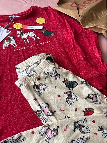 5 Yaş Beden Termal çocuk pijama takımı