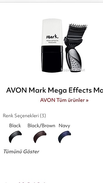 Avon mark mascara