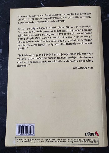 Halil Cibran - Ermiş - Görsel 2