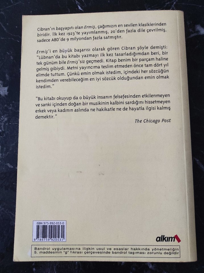 Halil Cibran - Ermiş - Görsel 2