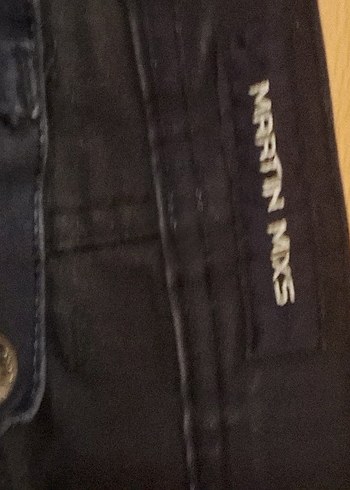 siyah ve lacivert erkek kot pantolon - Görsel 6