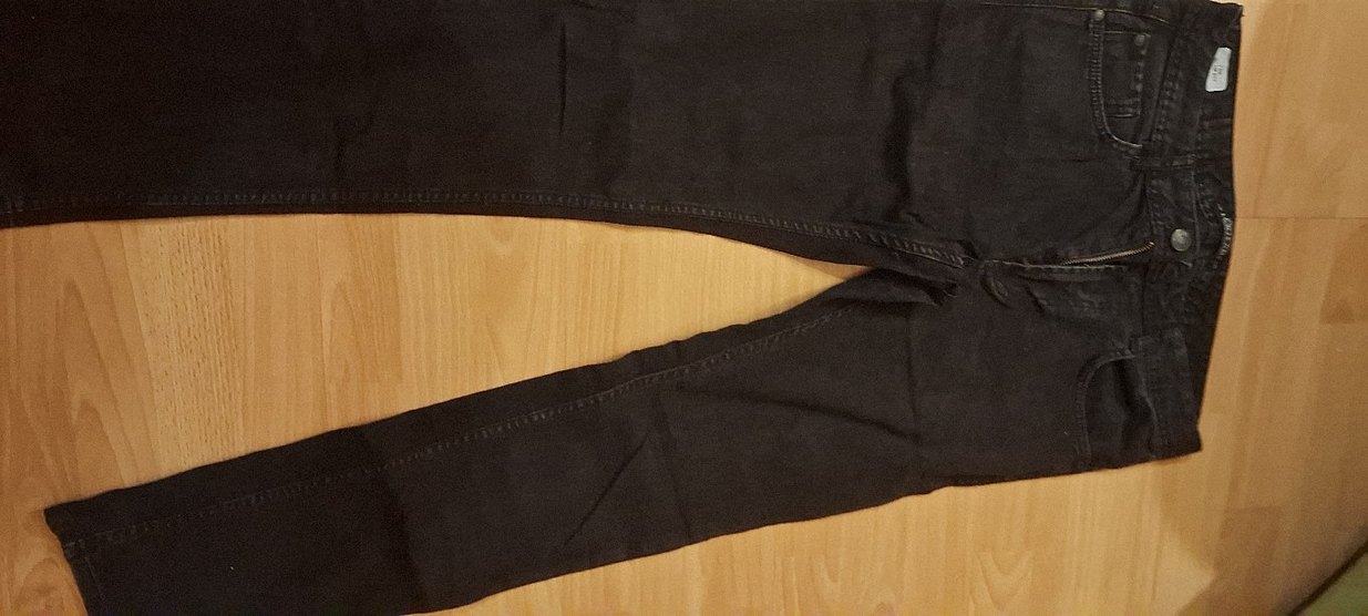 siyah ve lacivert erkek kot pantolon - Görsel 3