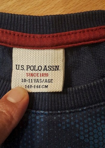 Us polo Uzun Kollu Sweatshirt - Görsel 2