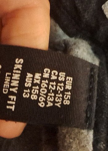 H&M Siyah Erkek çocuk  Kot Pantolon - Görsel 3