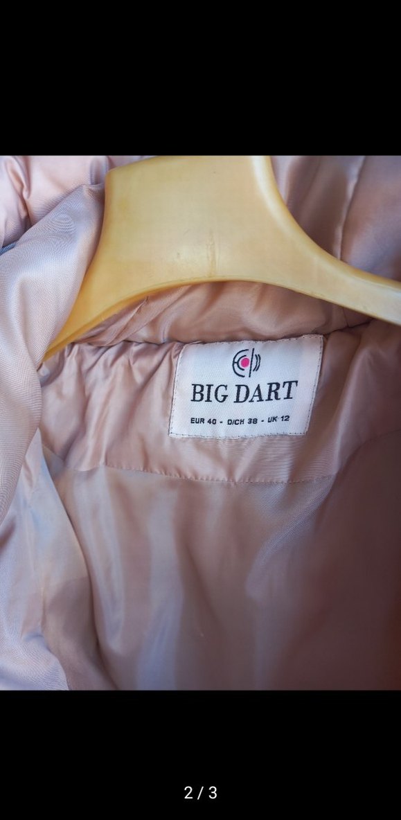 Bej Fermuarlı  Kadın Kışlık Mont - Görsel 3