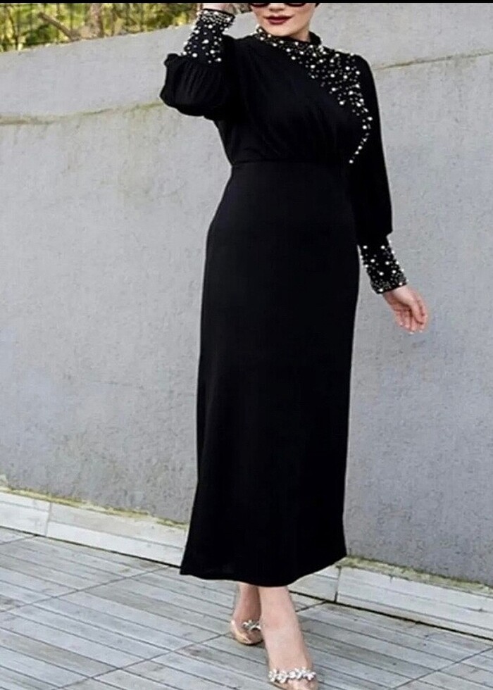 İncili elbise - Görsel 4