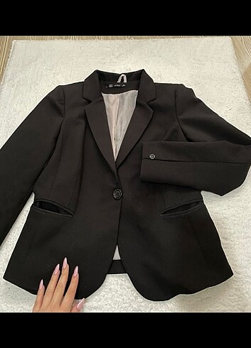 Blazer ceket siyah 