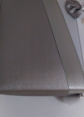 Gri Papyonlu aynalı modern damat  bohçası 
Kutusu aynalı - Görsel 3