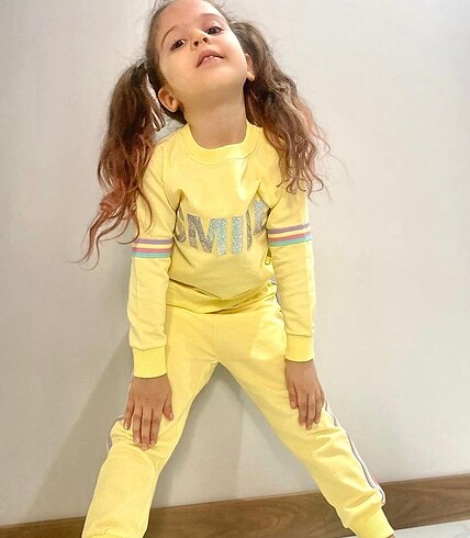 Smile kız çocuk eşofman takımı