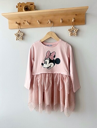 H&M minnie tüllü elbise