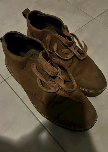 Bej Süet Erkek Bot - Görsel 4