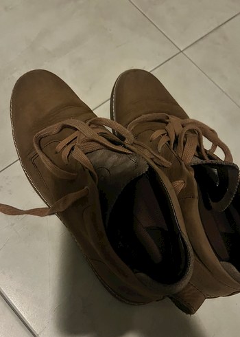 Bej Süet Erkek Bot - Görsel 7