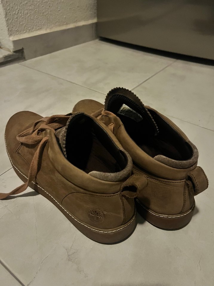 Bej Süet Erkek Bot - Görsel 2