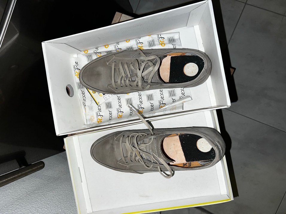 Gri Erkek Günlük Ayakkabı Bağcıkları - Görsel 4