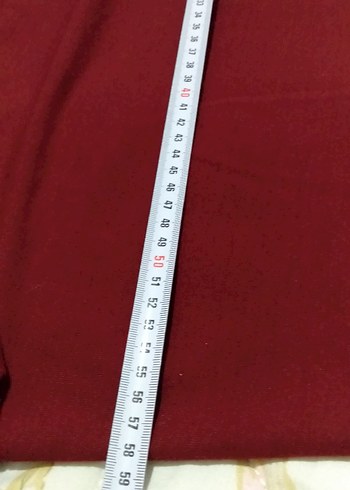 Bordo Midi Kadın  Elbise - Görsel 5