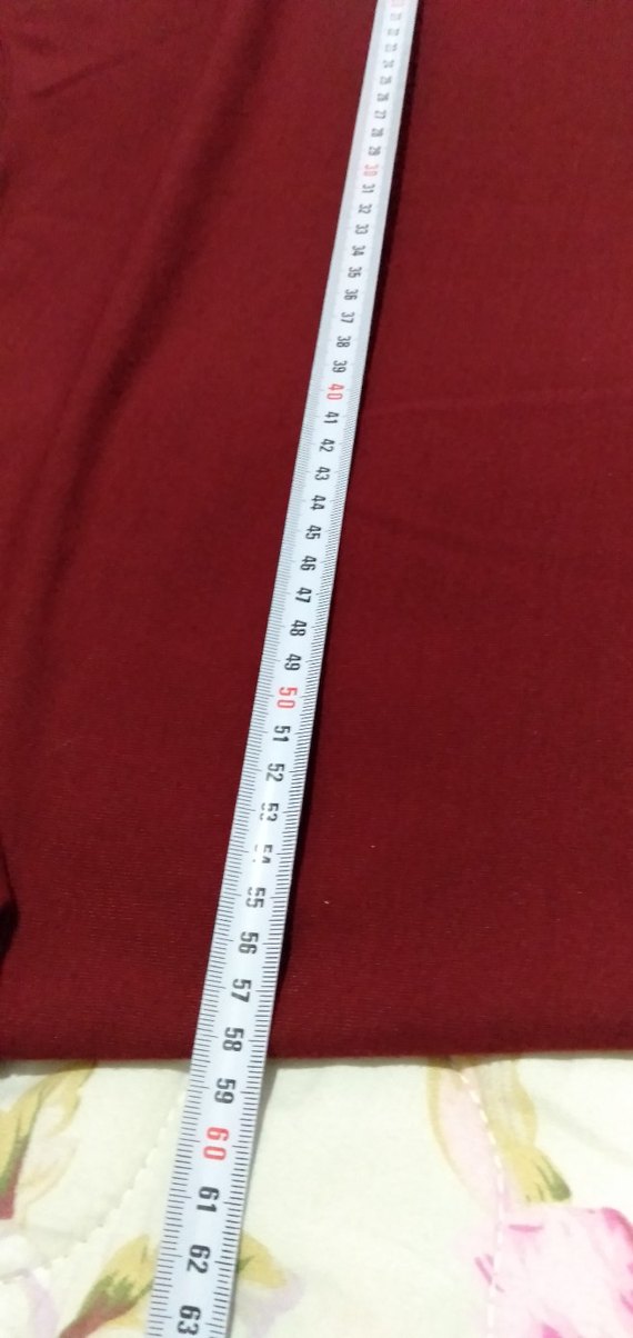 Bordo Midi Kadın  Elbise - Görsel 5