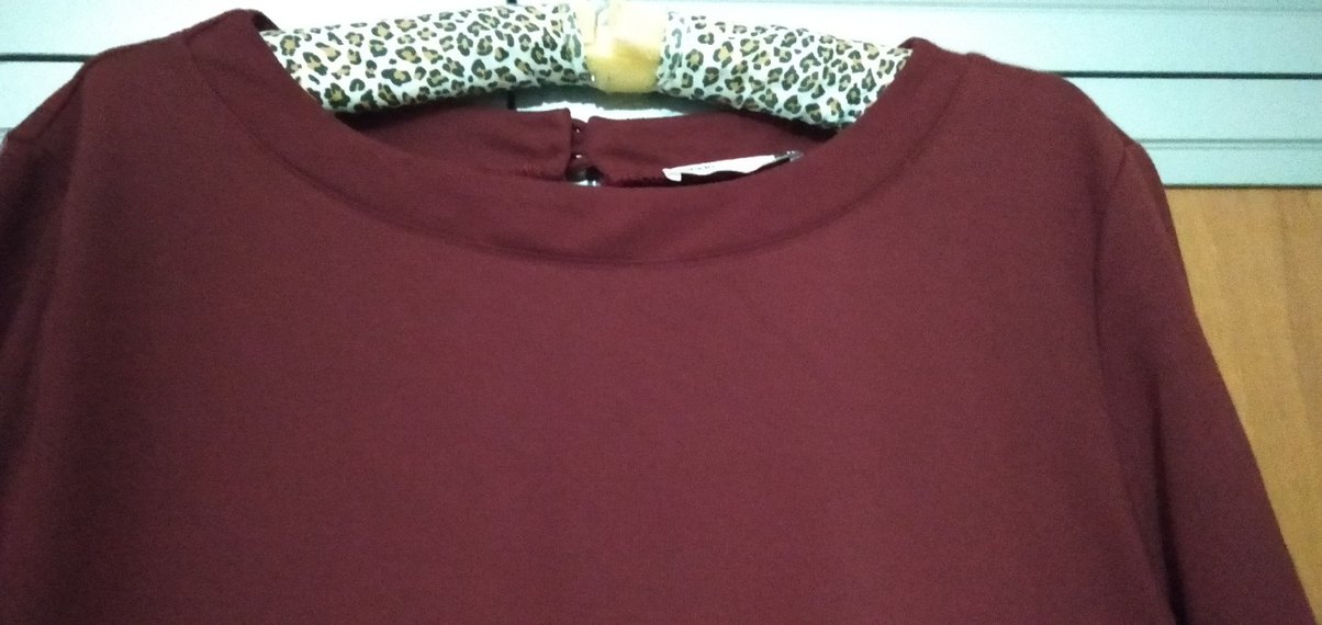 Bordo Midi Kadın  Elbise - Görsel 2