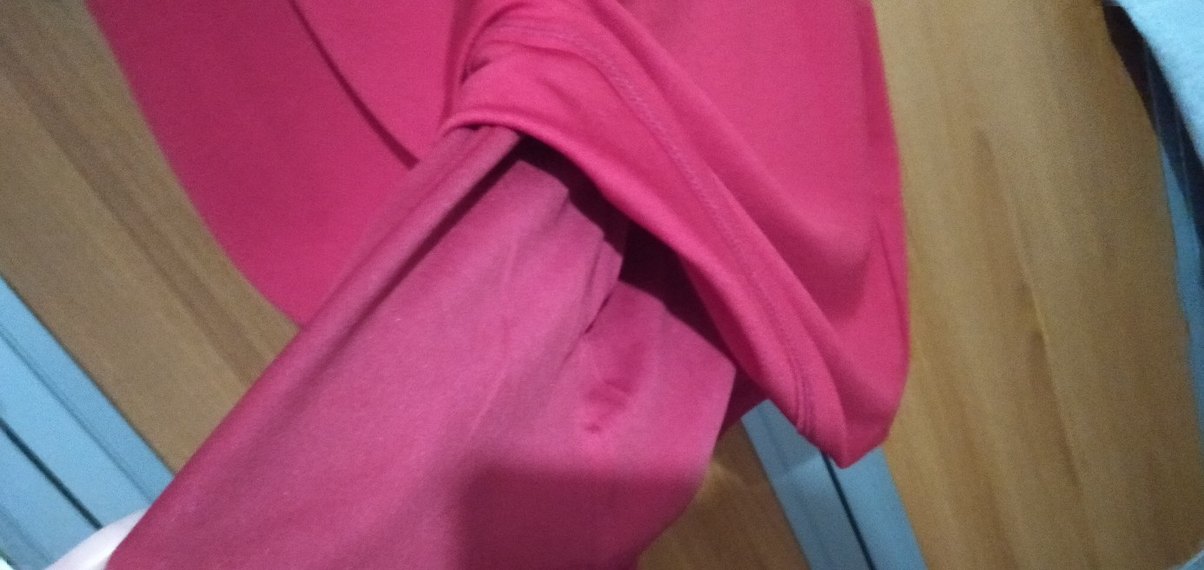 Kırmızı Büyük beden elbise - Görsel 5