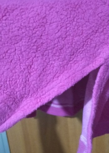 Pembe Yumuşak Dokulu Kadın Sweatshirt - Görsel 2