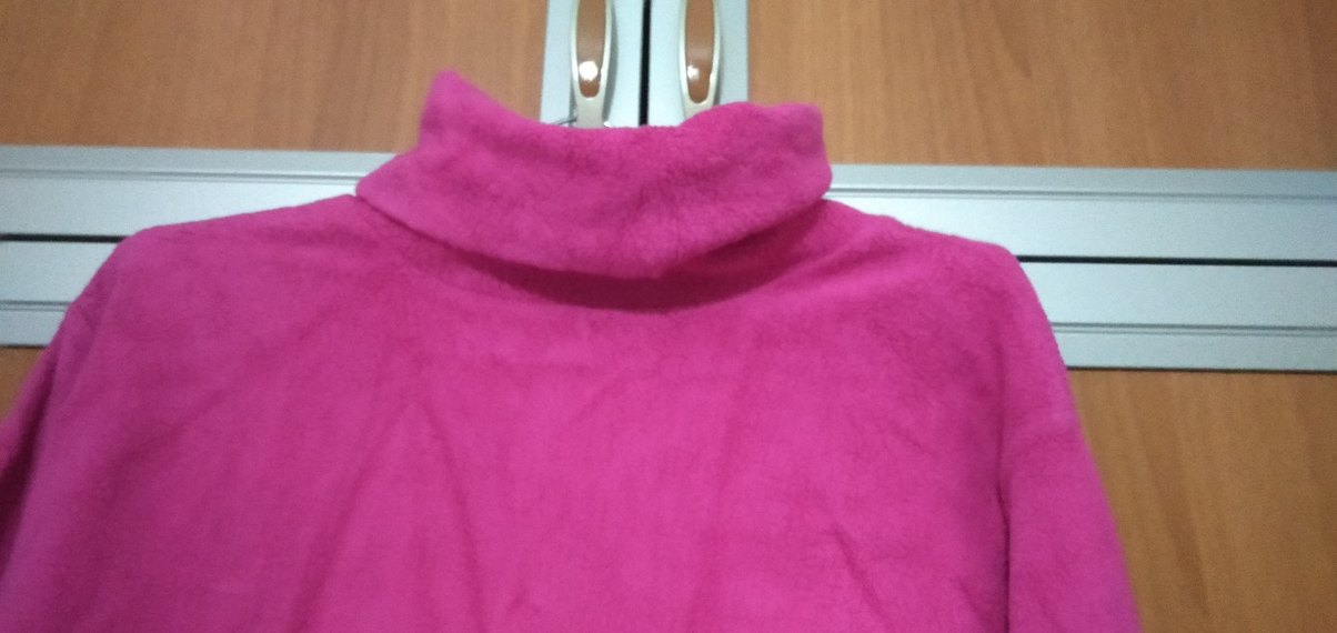 Pembe Yumuşak Dokulu Kadın Sweatshirt - Görsel 4