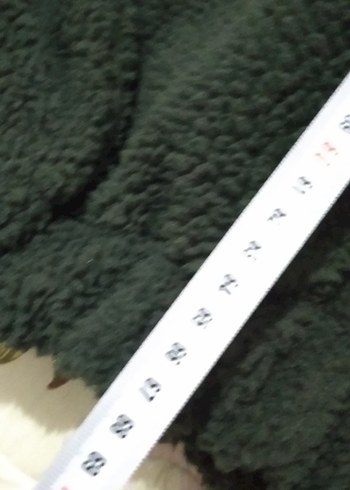 Düğmeli Yeşil Kadın Mont - Görsel 8