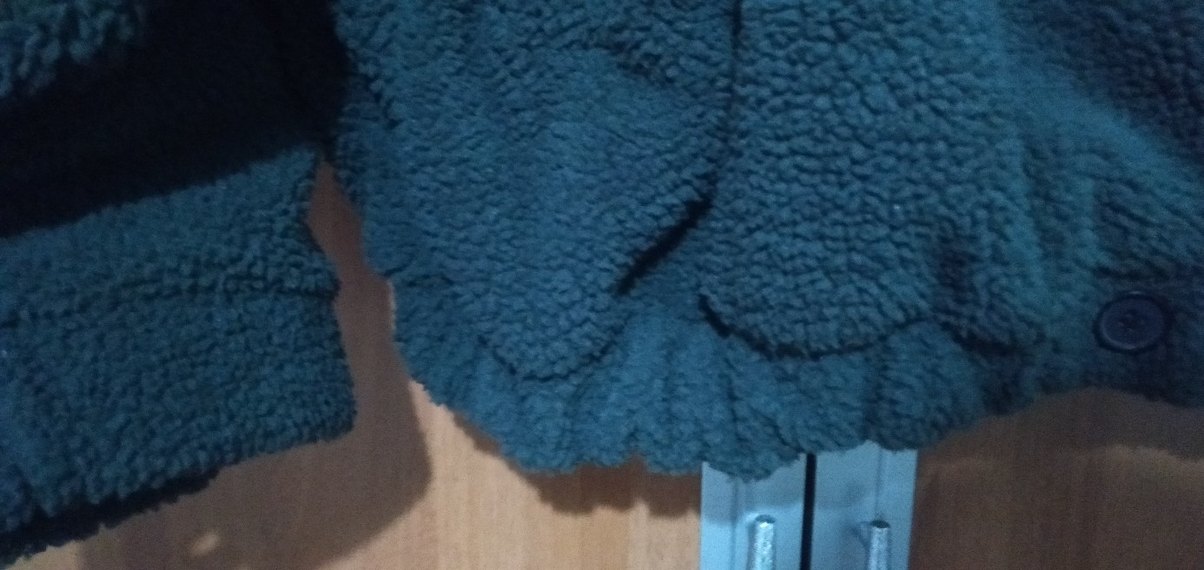 Düğmeli Yeşil Kadın Mont - Görsel 3