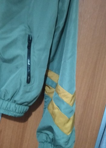 Yeşil Kadın Fermuarlı Spor Ceket - Görsel 3