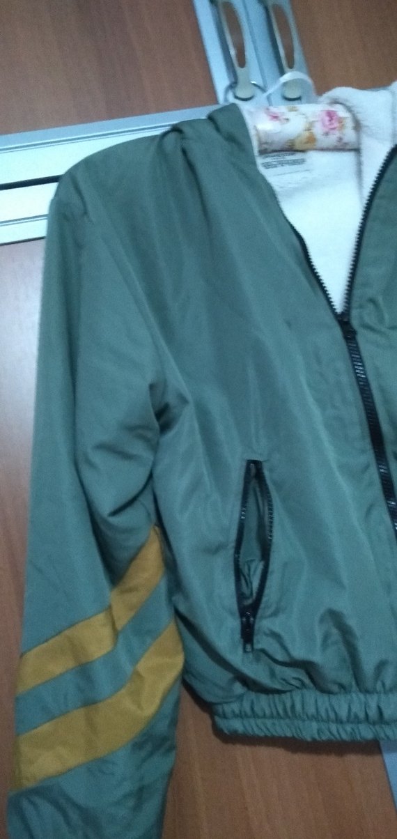 Yeşil Kadın Fermuarlı Spor Ceket - Görsel 2