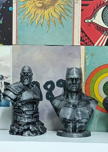3D Süper kahraman figürleri