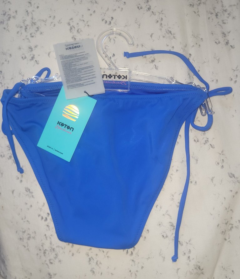 Koton Mavi İpli Kadın Bikini Altı - Görsel 2