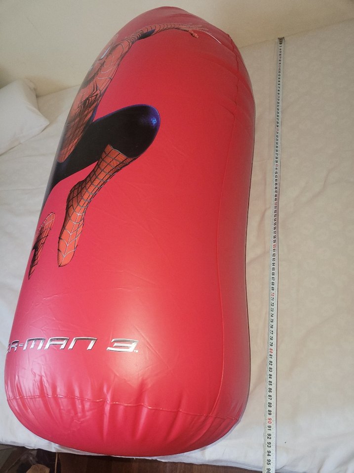 Örümcek Adam yüzme simidi ve şişme boks torbası - Görsel 3