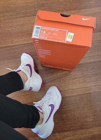 Nike court lite tenis spor ayakkabısı - Görsel 2