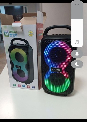 3 inç Renkli Bluetooth Hoparlör