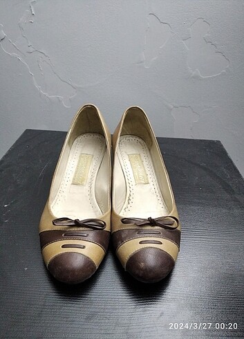 38 Beden kahverengi Renk Kadın topuklu ayakkabı 