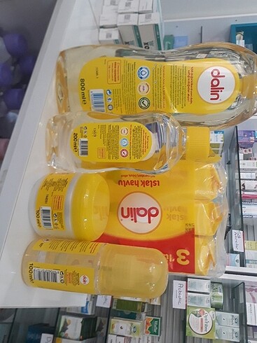 Beden Dalin set sampuan+yag+vazelin+ıslak mendil +kolonya