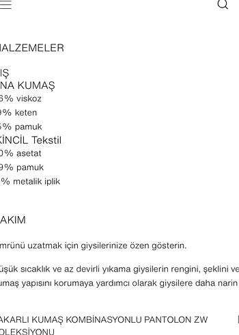 Zara pantolon - Görsel 6